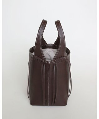 MORROW by thank EMILY NL ハンドバッグ ディープブラウン