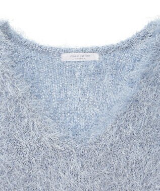 Green Parks Ｖネックフサフサベスト Sax