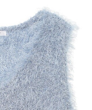 Green Parks Ｖネックフサフサベスト Sax