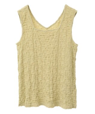 Green Parks 表面感タンクトップ Green