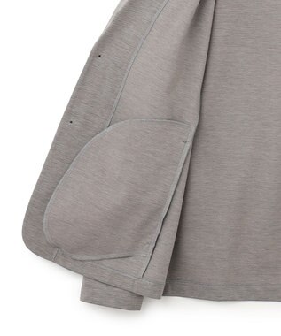 JOSEPH HOMME ハイゲージモックロディ　カットソージャケット ライトグレー系