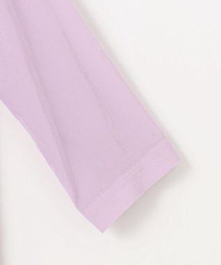 J.PRESS LADIES L 【洗える・速乾・接触冷感】リライムライトローン バックフレア ブラウス ラベンダー系