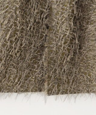 自由区 L 【カタログ掲載】フェザージャカード スカート カーキ