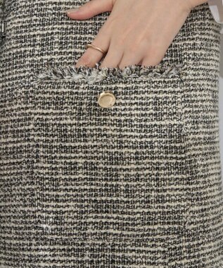 YECCA VECCA ツイードジレ Mix