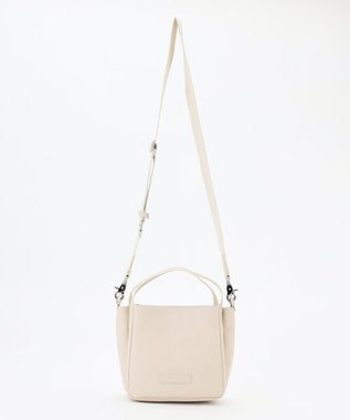 Y'SACCS カウレザー すっきり2wayミニトート アイボリー