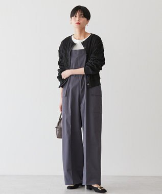 AMERICAN HOLIC ぽこぽこカットカーディガン Black