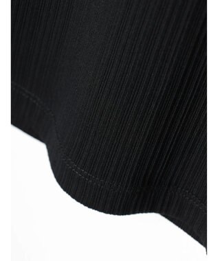 earth music&ecology 袖シアープルオーバー Black