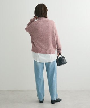 Green Parks ・Ｐｅｔｉｔ　Ｆｌｅｕｒ　ラメタートルニット Pink