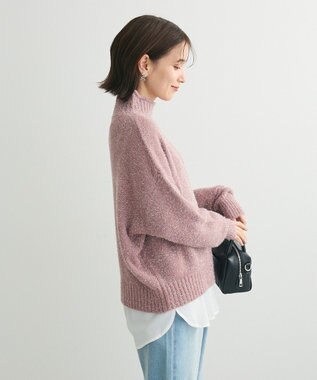 Green Parks ・Ｐｅｔｉｔ　Ｆｌｅｕｒ　ラメタートルニット Pink