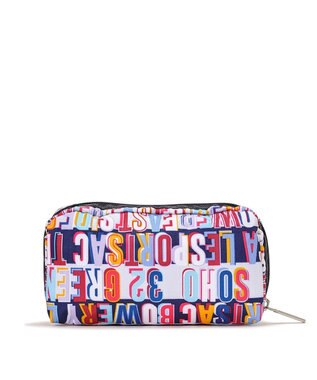 LeSportsac RECTANGULAR COSMETIC/ダウンタウンNYC ダウンタウンNYC