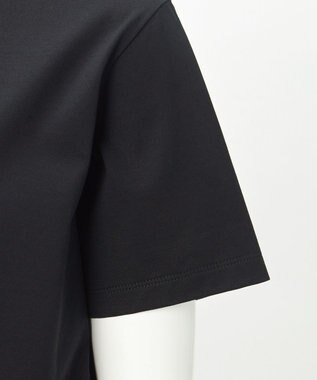 23区 L 【R(アール)】プレミアムコットンジャージー ロゴ Tシャツ ブラック系