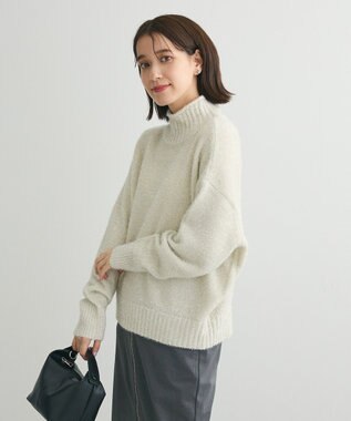 Green Parks ・Ｐｅｔｉｔ　Ｆｌｅｕｒ　ラメタートルニット Ivory