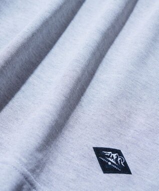 JOSEPH ABBOUD MOUNTAIN 暑さに徹底抗戦【首元に冷感ジェル】フリーズパックポロ 無地タイプ ライトグレー系