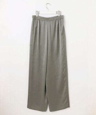自由区 【カタログ掲載】ドレーピーサテンベイカー パンツ モカ