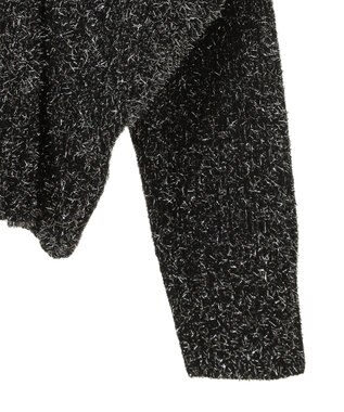 Green Parks ・Ｐｅｔｉｔ　Ｆｌｅｕｒ　ラメタートルニット Black