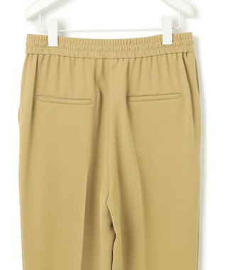 ICB 【洗える】ライトダブルクロス ドロストパンツ クレイベージュ系