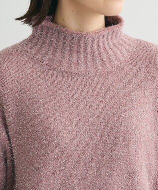 Green Parks ・Ｐｅｔｉｔ　Ｆｌｅｕｒ　ラメタートルニット Pink