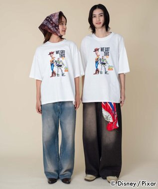 WEGO 【ユニセックス着用ITEM/SMLサイズ展開】TOY　STORYグラフィックT（S） 柄1