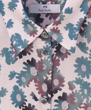 Paul Smith Chamomile Floral プリント シャツ ライトピンク