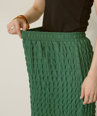 AMERICAN HOLIC ポコポコナロースカート Green