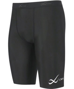 CW-X 【MEN】 CW-X 股関節サポート タイツ 【大谷翔平愛用モデル・撮影着用品番】 下半身の軸がブレにくい 骨盤サポート 球技 陸上 ハーフ ひざ上丈 5分丈 メンズ HOO505 /ワコール ブラック