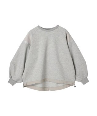 AMERICAN HOLIC ショルダーラインドロストポンチプルオーバー Gray Mixture