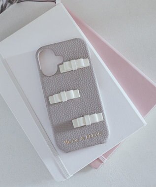 Maison de FLEUR リボンアイフォン16ケース