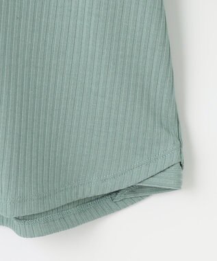 23区GOLF 飽きずに使えるベーシックアイテム【WOMEN】】 リブポロシャツ ライトグリーン系