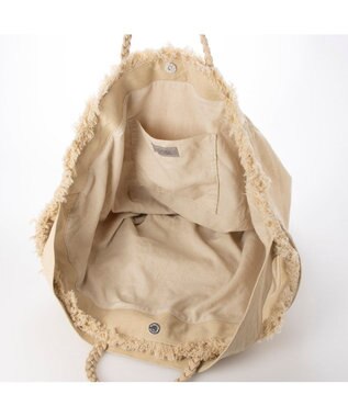 UNBILLION カシュカシュ cachecache / 2wayビッグデニムトート アイボリー