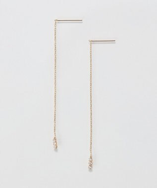 Phoebe 【K10】スウィングビジューアメリカンピアス ゴールド