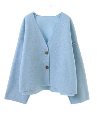 Green Parks リバーシブルカーディガン Blue