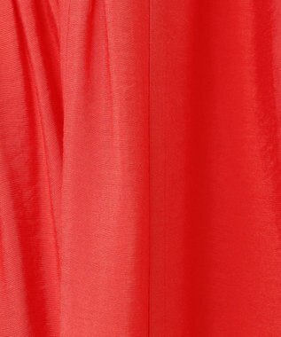 UNFILO ヴィンテージシアー ギャザーワンピース スカーレット