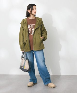 CRAFT STANDARD BOUTIQUE ドルマンコクーンマウンテンパーカー Khaki