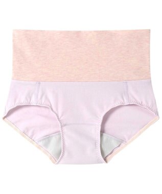 une nana cool 綿ベア天竺 カラーブロッキング サニタリーショーツ PI