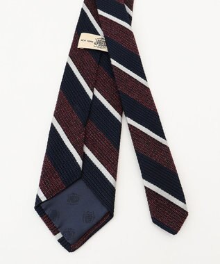 J.PRESS MEN 【KUSKA×J.PRESS ALL HANDMADE GRENADINE COLLECTION】レジメンタル ネクタイ ワイン系2