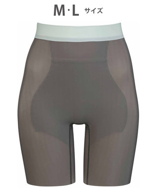 WACOAL ガードル 温活 ポイント保温(腹部・仙骨部・そけい部) アウターにひびきにくい ロング丈 レディース GRC640 /ワコール