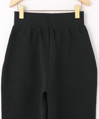 組曲 【組曲×setsuko sagittaire】AMOSSAニットタックパンツ ブラック系