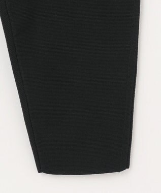 組曲 【組曲×setsuko sagittaire】AMOSSAニットタックパンツ ブラック系