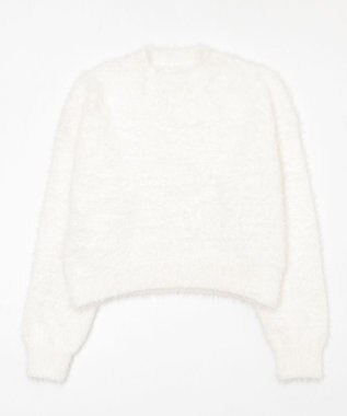 WEGO シャギーニットプルオーバー オフホワイト