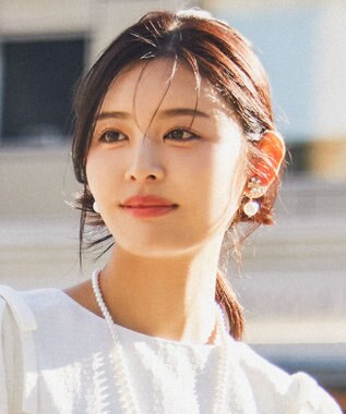 TOCCA DAISY BIJOUX＆PEARL EARRINGS イヤリング イエロー系