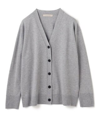 UNFILO 【新色追加】マイビューティニット カーディガン グレー