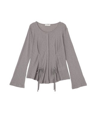 Green Parks シアーリブシャーリングプルオーバー Gray