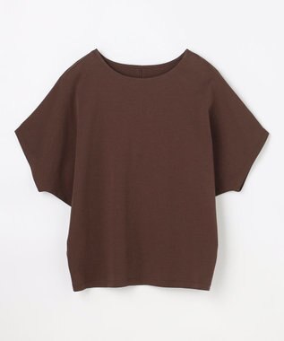 ANY プレミアムコットンコクーンプルオーバー ブラウン