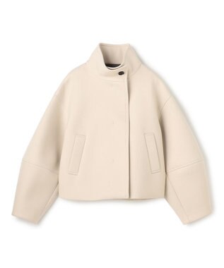 uncrave パディング×ボンディングコンビ コート エクリュ