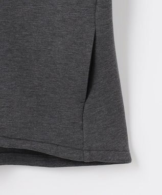 ANY L ダンボールＷジップパーカー チャコール