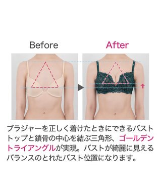 BRADELIS New York 【BRADELIS New York/ ワイヤー 育乳補整ブラ】ナオミステップ2ブラ24A2 ブラデリス 補正 ブラジャーSTEP2 寄せる ミッドナイトブルー