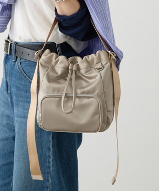 russet 《インフルエンサースタッフ企画》マルチショルダーバッグ(CE-1708) Gray