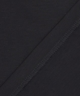 23区 L 【R(アール)】プレミアムコットンジャージー ロゴ Tシャツ ブラック系