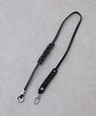 IACUCCI  ブリーノ レザーストラップ/ショート CERVO ブラック