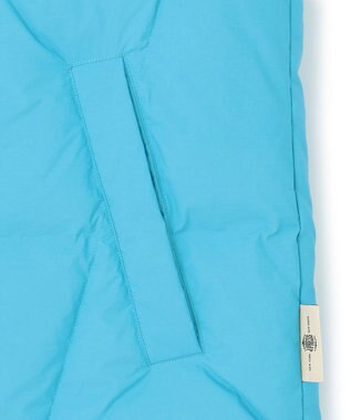 J.PRESS MEN ナイロンワッシャータフタ ダウンベスト スカイブルー系
